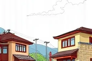 霓虹都市背景集封面：赛博街区夜景中的霓虹灯牌